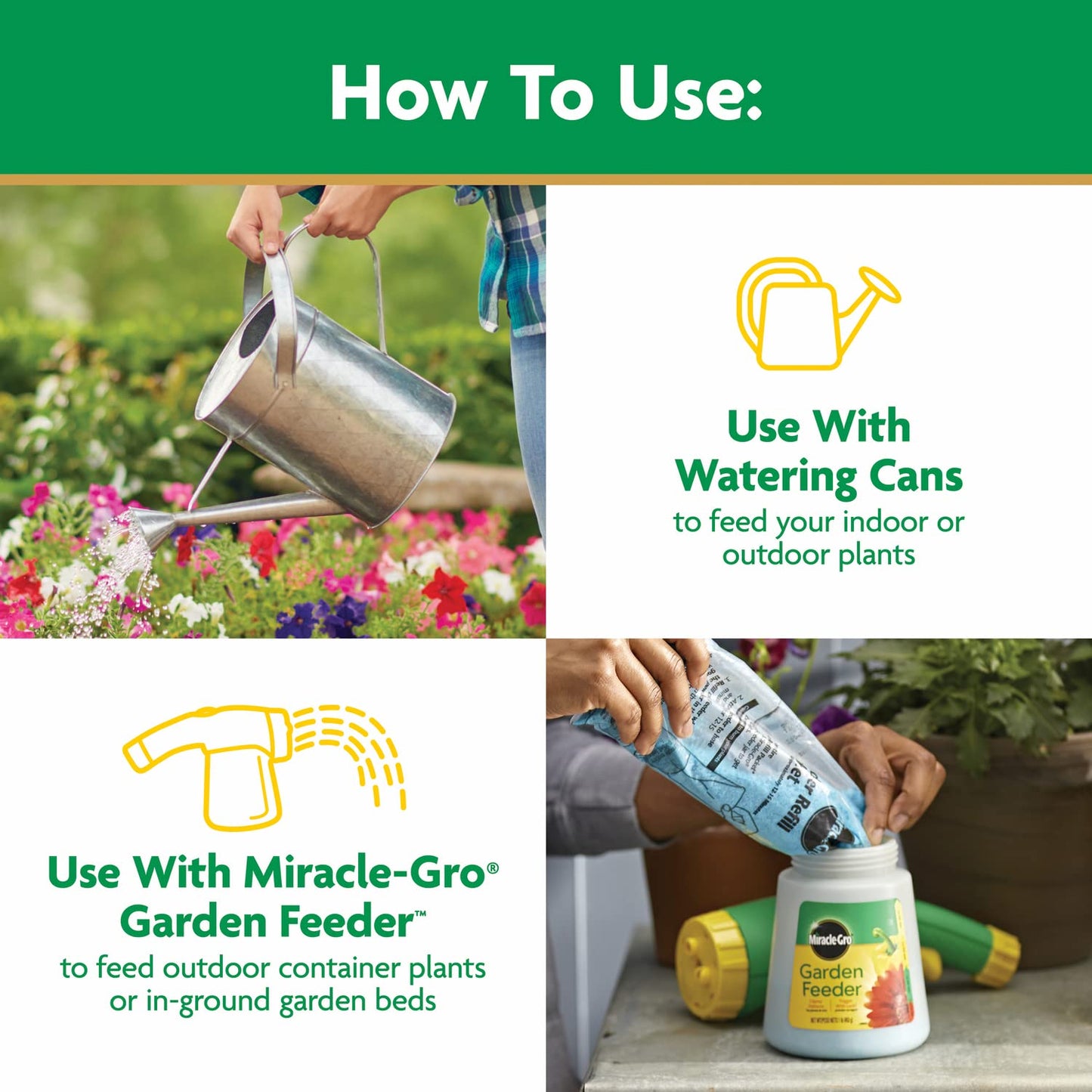 Miracle-Gro Water Soluble All Purpose Plant Food, Fertilizer for Indoor or Outdoor Flowers, Vegetables or Trees, 10 lbs.